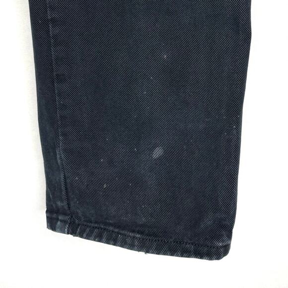 Levi’s Silvertab Black Jeans Loose Denim Pants Size 7 28x31 Vintage Y2K 90s USA - Picture 5 of 13